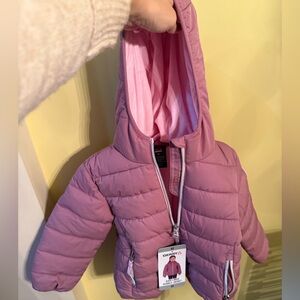 Gerry  kids jersey lined bubble jacket  3T NWT